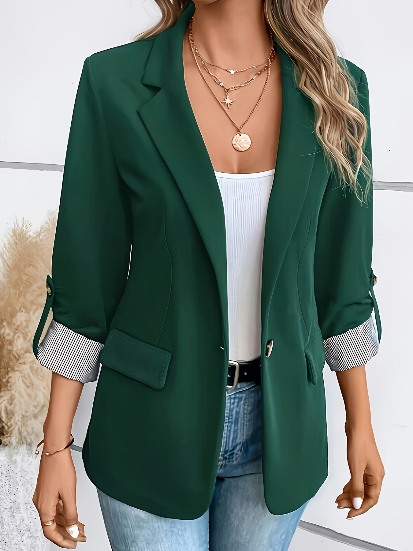 Brooklyn - Stylish Long-Sleeve Blazer