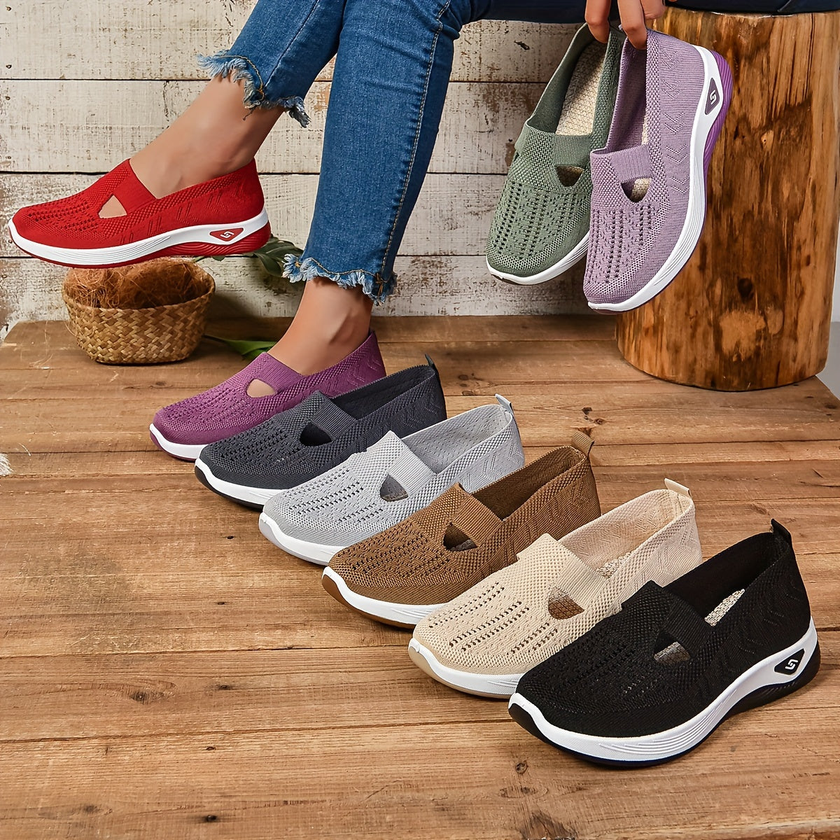 Marlyn - Slip-On Casual Sneakers for Women