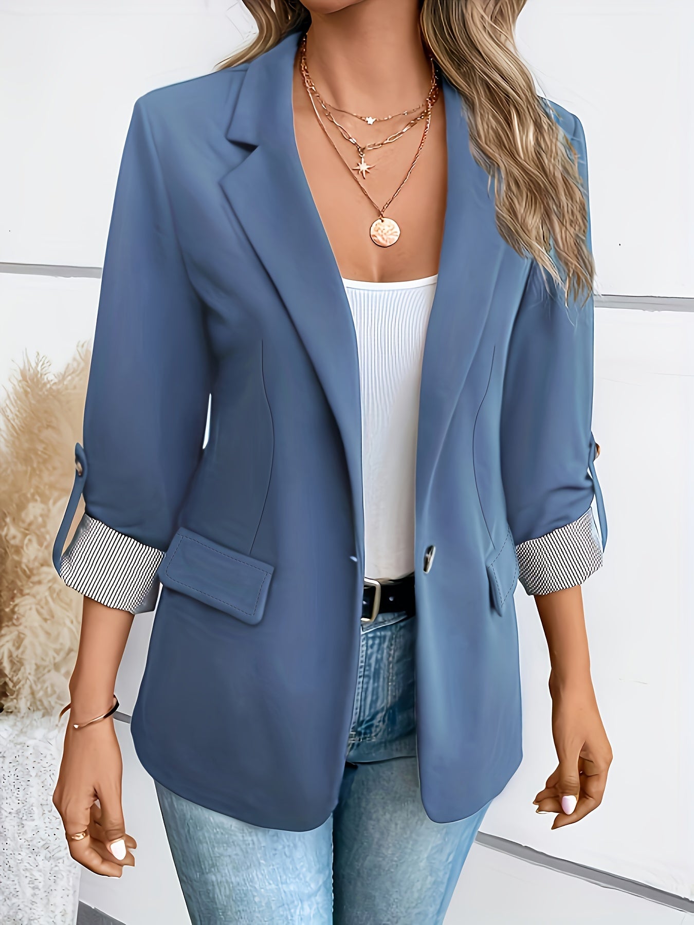 Brooklyn - Stylish Long-Sleeve Blazer